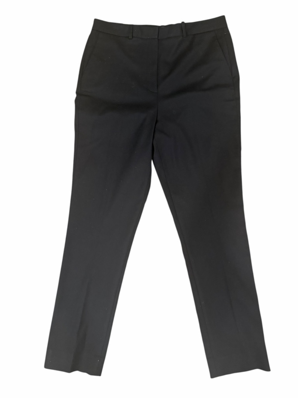 Donna Karan New York High Rise Slim Leg Ankle Black Pants size 6 NWT
